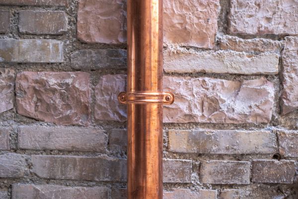Copper Downspout Replacement Service